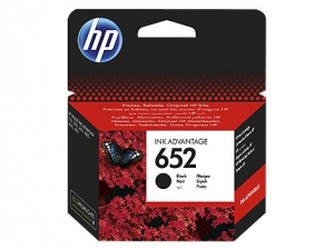 HP 652 fekete tintapatron (F6V25AE)