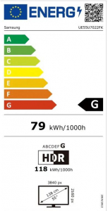 Samsung UE55U7022FKXXH 55" 4K UHD Smart LED TV