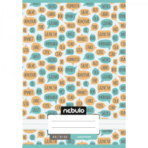 Nebul&oacute; F&uuml;zet, A5, sz&oacute;t&aacute;r, 31-32, Mix mint&aacute;k, 16 db/csomag  (SZ-MM-A5)