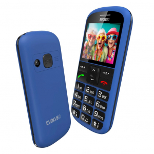 Evolveo EasyPhone XS mobiltelefon időseknek k&eacute;k (SGM EP-570-XS-BL)