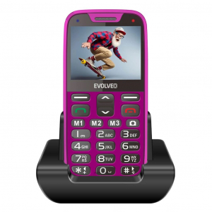 Evolveo EasyPhone XR EP-601 mobiltelefon r&oacute;zsasz&iacute;n (SGM EP-601-XR-PK)