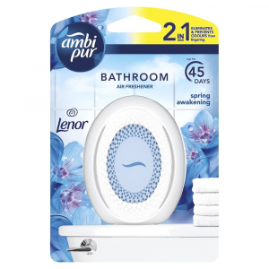 L&eacute;gfriss&iacute;tő 7,5 ml Ambi Pur Bathroom Lenor Spring l&eacute;gfriss&iacute;tő 7,5 ml (8700216014298)