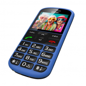 Evolveo EasyPhone XS mobiltelefon időseknek k&eacute;k (SGM EP-570-XS-BL)