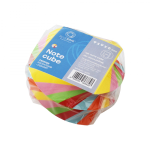 Bluering Kockat&ouml;mb 9x9x6cm, csavart 600lap  sz&iacute;nes