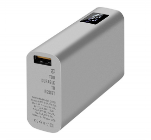 Tactical EDC Brick Power bank / k&uuml;lső akkumul&aacute;tor / Power bank, 9600mAH, sz&uuml;rke (57983118917)