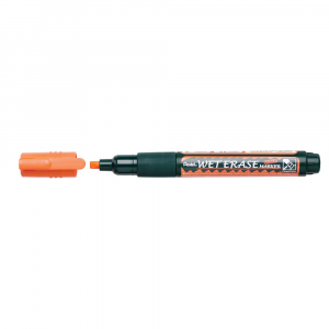 Pentel Kr&eacute;tamarker v&aacute;gott, t&ouml;r&ouml;lhető foly&eacute;kony   narancss&aacute;rga (SMW26-FO)