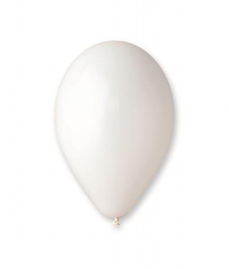 Léggömb, 30 cm, fehér (PT1101)