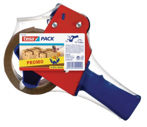 Tesa Csomagzáró gép, 48 mm x 50 m „Strong” csomagolószalaggal,  "57395" (TESCS57395)
