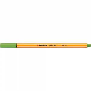 STABILO Rostir&oacute;n, tűfilc 0,4mm,  Point 88 almaz&ouml;ld (88/33)