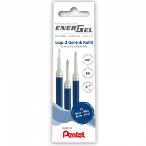 Pentel Tollbet&eacute;t 3 db/csomag 0,35mm  EnerGel  &iacute;r&aacute;ssz&iacute;n k&eacute;k (LR7-3C)