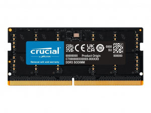 32GB 5600MHz DDR5 notebook RAM Crucial CL46 1.1V (CT32G56C46S5T)