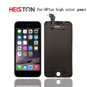 HEISTON FHD magas színtartományú Fekete kijelző Apple iPhone 6 Plus készülékhez