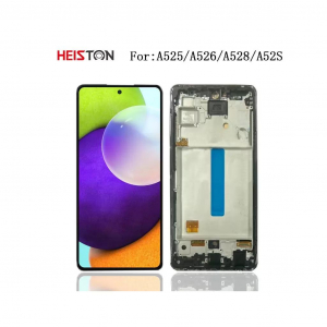 HEISTON OLED kijelző kerettel Samsung Galaxy A52 / A52s készülékhez