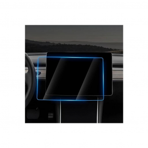 XPRO &trade; Matte Tempered Glass 0.33mm kijelzőv&eacute;dő &uuml;veg / &uuml;vegf&oacute;lia felhelyező applik&aacute;torral Tesla Model 3 / Model Y