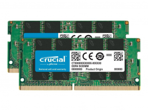 64GB 3200MHz DDR4 RAM Crucial CL22 1.2V (2x32GB) (CT2K32G4SFD832A)