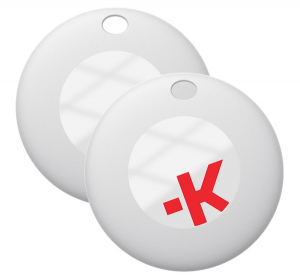 SKROSS eTAG bluetooth nyomkövető 2db (kulcstartóra, táskára, autóba, valós idejű nyomkövetés, iOS kompatibilis) FEHÉR (SKTAETAG02PCCN)