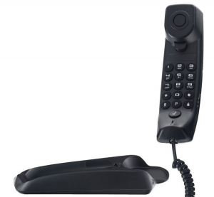 Alcatel TEMPORIS 10 telefon k&eacute;sz&uuml;l&eacute;k (vezet&eacute;kes, falra szerelhető) FEKETE (TEMP10BK)