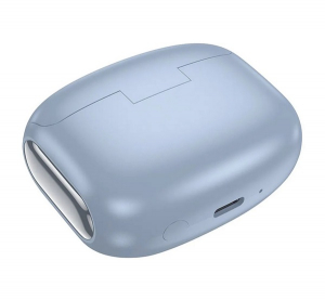 Hoco EQ21 bluetooth f&uuml;lhallgat&oacute; SZTEREO (v5.4, TWS, mikrofon, akt&iacute;v zajszűrő, &eacute;rintőkijelző + t&ouml;ltőtok) VIL&Aacute;GOSK&Eacute;K (EQ21_BL)