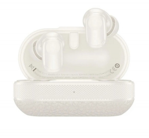 Hoco EQ19 bluetooth f&uuml;lhallgat&oacute; SZTEREO (v5.4, TWS, mikrofon + t&ouml;ltőtok) FEH&Eacute;R (EQ19_W)