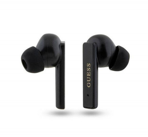 CG MOBILE GUESS PRINTED LOGO bluetooth f&uuml;lhallgat&oacute; SZTEREO (v5.1, TWS, mikrofon + t&ouml;ltőtok) FEKETE (GUTWSSU20ALEGK)