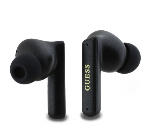 CG MOBILE GUESS CAPSULE bluetooth f&uuml;lhallgat&oacute; SZTEREO (v5.3, TWS, mikrofon, akt&iacute;v zajszűrő, IPX6 + t&ouml;ltőtok) FEKETE (GUTWST88MCTGK)
