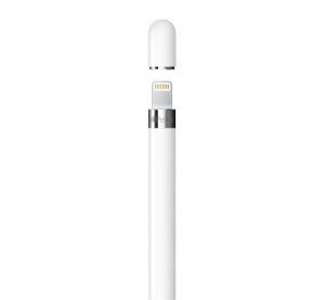Apple Pencil 1.gen. 2025 &eacute;rintő ceruza (akt&iacute;v, nyom&aacute;s&eacute;rz&eacute;keny, lightning, MQLY3ZM/A ut&oacute;d) FEH&Eacute;R  IPAD 10.9 (2022) / IPAD 10.2 (2021) / IPAD 10.2 (2020