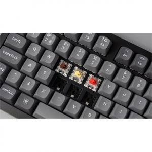 Keychron K10 Max Bluetooth USB magyar Keychron Super Brown mechanikus billentyűzet fekete (K10M-H3Z-HU)