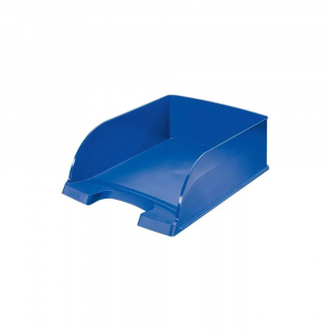 Leitz Iratt&aacute;lca műanyag  Plus Jumbo k&eacute;k (52330035)