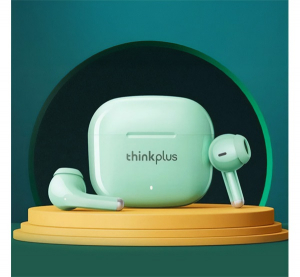 Lenovo THINKPLUS LP40PRO bluetooth f&uuml;lhallgat&oacute; SZTEREO (v5.1, TWS, zajszűrő, mikrofon + t&ouml;ltőtok) VIL&Aacute;GOSZ&Ouml;LD (LP40PRO_G)