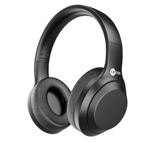 Lenovo LECOO ES207 bluetooth fejhallgat&oacute; SZTEREO (v5.2, mikrofon, &ouml;sszehajthat&oacute;, 3.5mm jack aljzat) FEKETE (ES207_B)