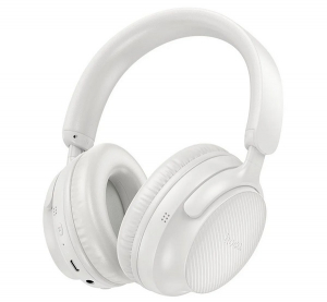 Hoco bluetooth fejhallgat&oacute; SZTEREO (v5.0, &ouml;sszehajthat&oacute;, 3.5mm jack aljzat) FEH&Eacute;R (W53)