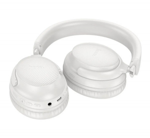 Hoco bluetooth fejhallgat&oacute; SZTEREO (v5.0, &ouml;sszehajthat&oacute;, 3.5mm jack aljzat) FEH&Eacute;R (W53)