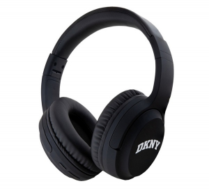 CG MOBILE DKNY ARCH LOGO bluetooth fejhallgat&oacute; SZTEREO (v5.3, mikrofon, &ouml;sszehajthat&oacute;) FEKETE (DKBH3DNYAK)