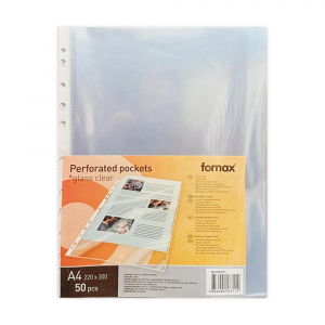 Fornax Genotherm lefűzhető A4, 90 micron, v&iacute;ztiszta XL ( 220x300mm,)  50 db/csomag, (A-FOR1771)