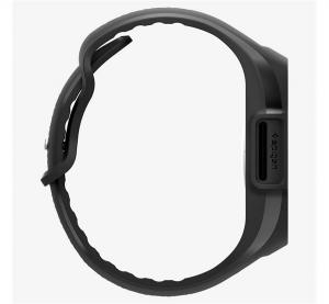 Spigen LIQUID AIR PRO szilikon &oacute;ra keret (szilikon sz&iacute;j, &uuml;t&eacute;s&aacute;ll&oacute;s&aacute;g) FEKETE Apple Watch Series 10 46mm (ACS09317)