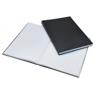 Bluering Be&iacute;r&oacute;k&ouml;nyv A4, 200lap fekete PVC bor&iacute;t&oacute;,  kock&aacute;s