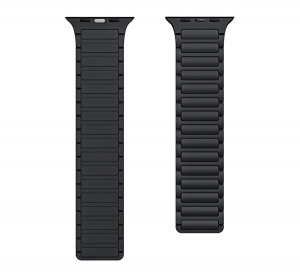 gigapack P&oacute;tsz&iacute;j (egyedi m&eacute;ret, kicsi, szilikon, 3D, m&aacute;gneses) FEKETE Apple Watch Series 10 42mm / Watch Series 5 40mm / Watch Series 4 40mm " csomago