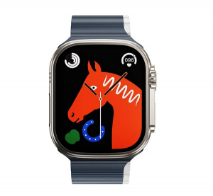 Hoco AS102 p&oacute;tsz&iacute;j (egyedi m&eacute;ret, kicsi, szilikon, 3D, m&aacute;gneses) S&Ouml;T&Eacute;TK&Eacute;K/FEH&Eacute;R Apple Watch Series 10 42mm / Watch Series 9 41mm / Watch Series 8 41mm