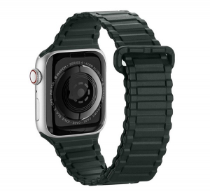 Dux Ducis p&oacute;tsz&iacute;j (egyedi m&eacute;ret, nagy, szilikon, m&aacute;gneses) S&Ouml;T&Eacute;TZ&Ouml;LD Apple Watch Series 10 46mm / Watch Ultra 2 49mm / Watch Series 9 45mm (GP-137721)