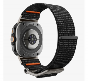 Spigen DURAPRO FLEX p&oacute;tsz&iacute;j (egyedi m&eacute;ret, textil, &aacute;ll&iacute;that&oacute;) FEKETE Samsung Galaxy Watch Ultra eSIM 47mm (SM-L705) (AMP08773)