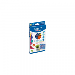 Giotto Marokkréta tégla formájú  Decor wax 12 db/doboz, vegyes színek (442000)