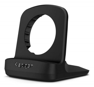 Spigen S353 kar&oacute;ra &aacute;llv&aacute;ny (t&ouml;ltő kialak&iacute;t&aacute;s) FEKETE Samsung Galaxy Watch 6 eSIM 44mm (SM-R945) / Galaxy Watch 6 eSIM 40mm (SM-R935) / Galaxy Watch 6