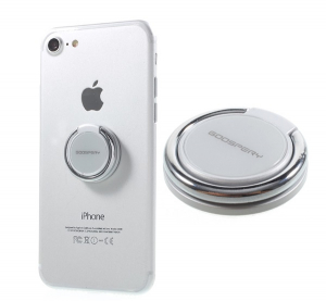 MERCURYCASE MERCURY RING tart&oacute;gyűrű (f&eacute;m, ragaszthat&oacute;, telefon tart&oacute;, kit&aacute;maszt&oacute;, 360&deg;) EZ&Uuml;ST (GP-72225)