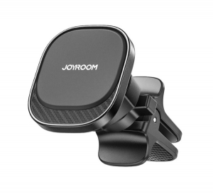 JOYROOM autós tartó (szellőzőre, 360°, mágneses, karbon minta) FEKETE (JR-ZS400_VENT)