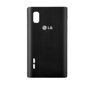 LG akkufed&eacute;l FEKETE  Optimus L5 (E610) "Gigapack csomagol&aacute;s" (EAA62827701)