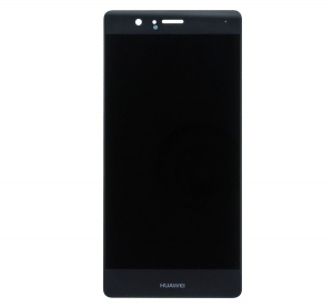 Huawei LCD kijelző + érintőpanel FEKETE  P9 Lite "Gigapack csomagolás" (2435982)