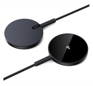ESR HALOLOCK Qi2 MINI asztali töltő (15W, wireless, mágneses, 150cm) FEKETE (GP-168151)