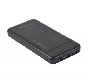 Awei v&eacute;szt&ouml;ltő 2 USB+2 Type-C aljzat (10000mAh, 22.5W, PD gyorst&ouml;ltő) FEKETE (P5K)