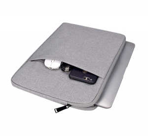 Devia JUSTYLE tok fekvő, textil LAPTOP/NOTEBOOK/TABLET (univerz&aacute;lis, v&iacute;z&aacute;ll&oacute;, 15-16.2" m&eacute;ret) S&Ouml;T&Eacute;TSZ&Uuml;RKE (GP-165943)