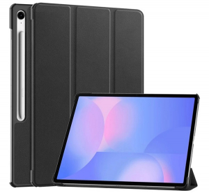 gigapack Tok &aacute;ll&oacute;, bőr hat&aacute;s&uacute; fekete Samsung Galaxy Tab S10 FE Plus LTE (SM-X620)